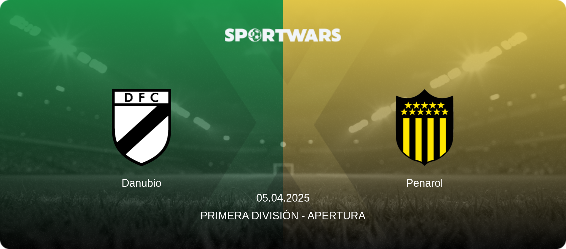 Danubio — Penarol, 05.04.2025 — Primera División - Apertura (match preview)