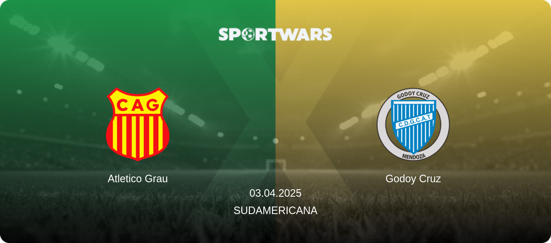Atletico Grau — Godoy Cruz, 03.04.2025 — Sudamericana (match preview)