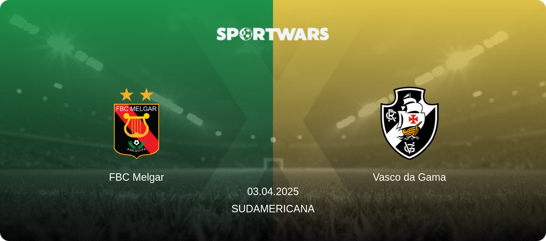 FBC Melgar — Vasco da Gama, 03.04.2025 — Sudamericana (match preview)