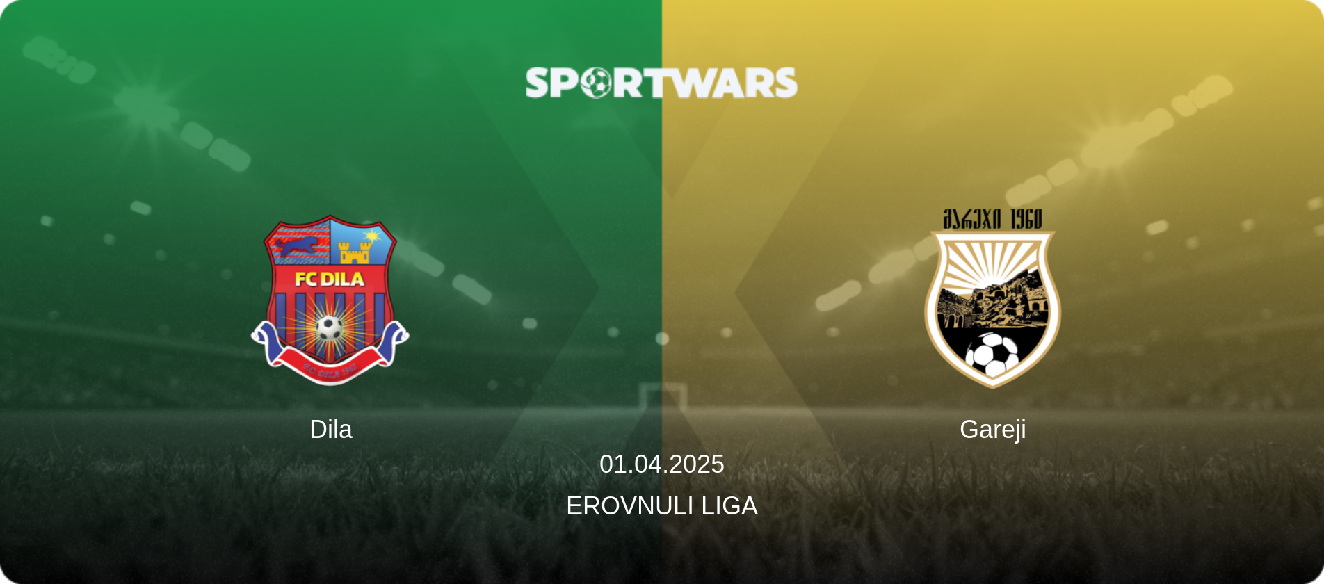 Dila — Gareji, 01.04.2025 — Erovnuli Liga (match preview)