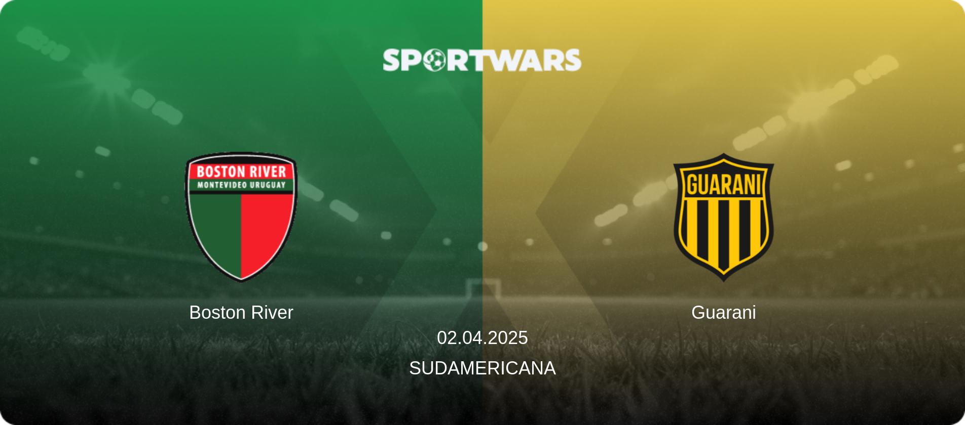 Boston River — Guarani, 02.04.2025 — Sudamericana (match preview)