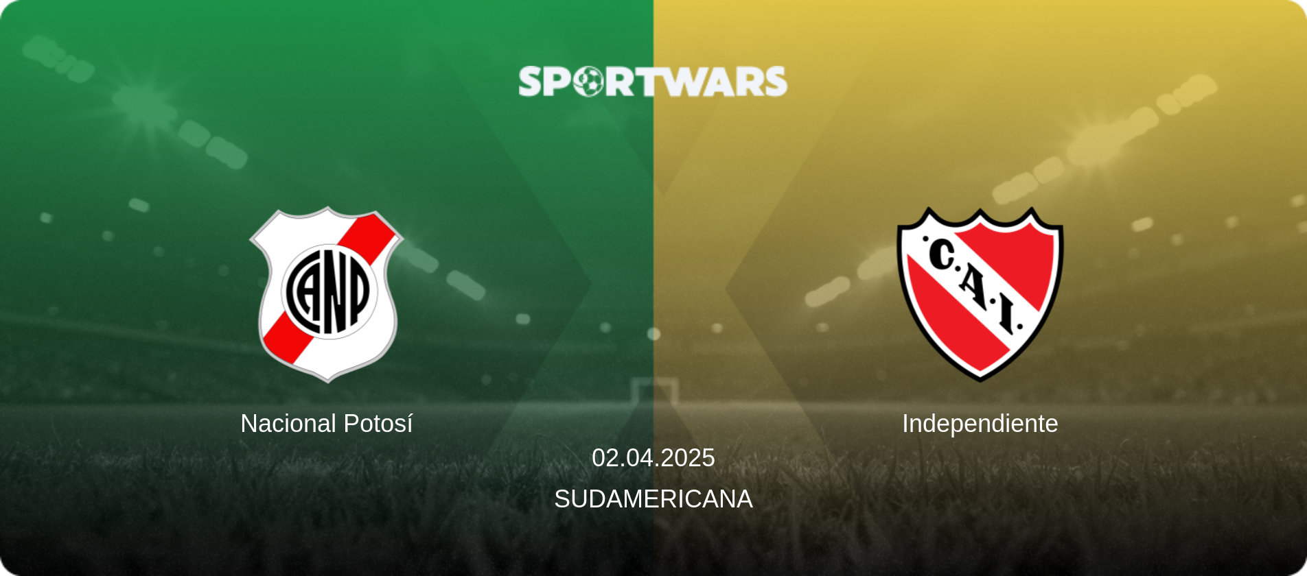 Nacional Potosí — Independiente, 02.04.2025 — Sudamericana (match preview)