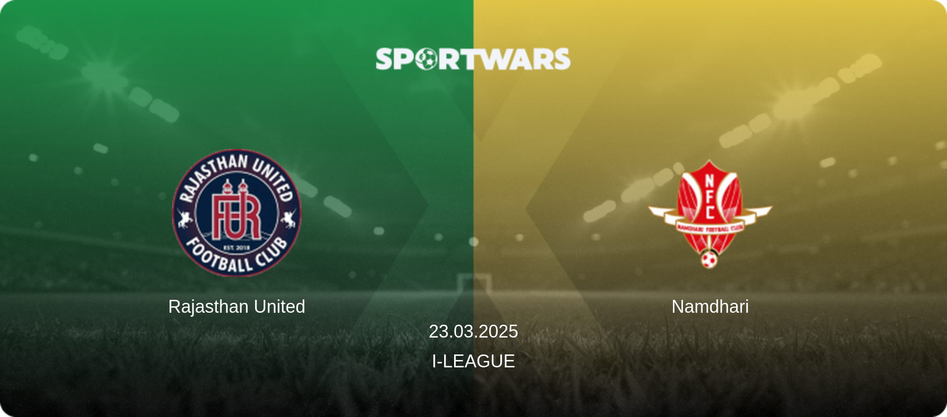Rajasthan United — Namdhari, 23.03.2025 — I-League (match preview)