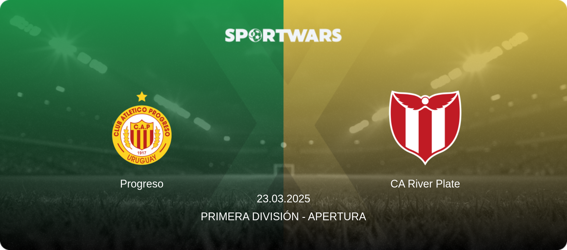 Progreso — CA River Plate, 23.03.2025 — Primera División - Apertura (match preview)