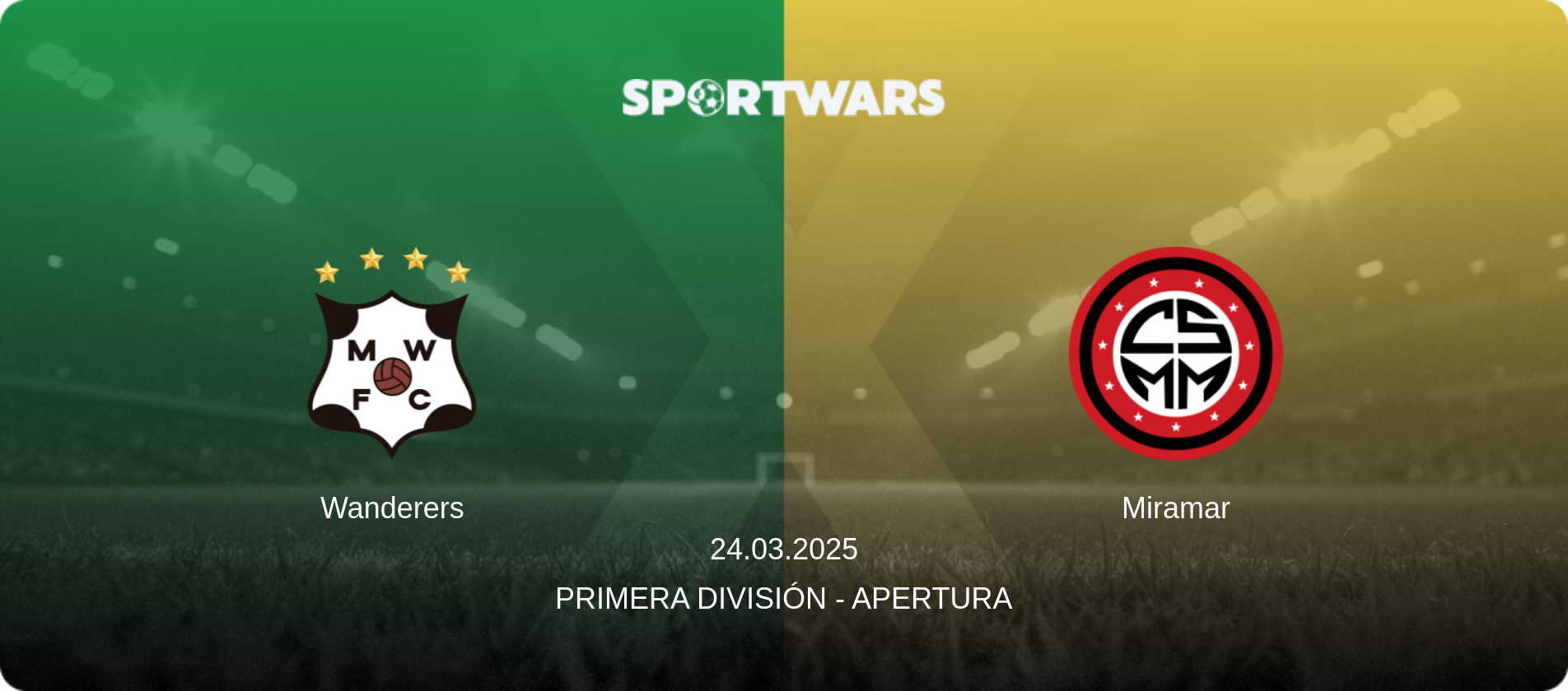 Wanderers — Miramar, 24.03.2025 — Primera División - Apertura (match preview)