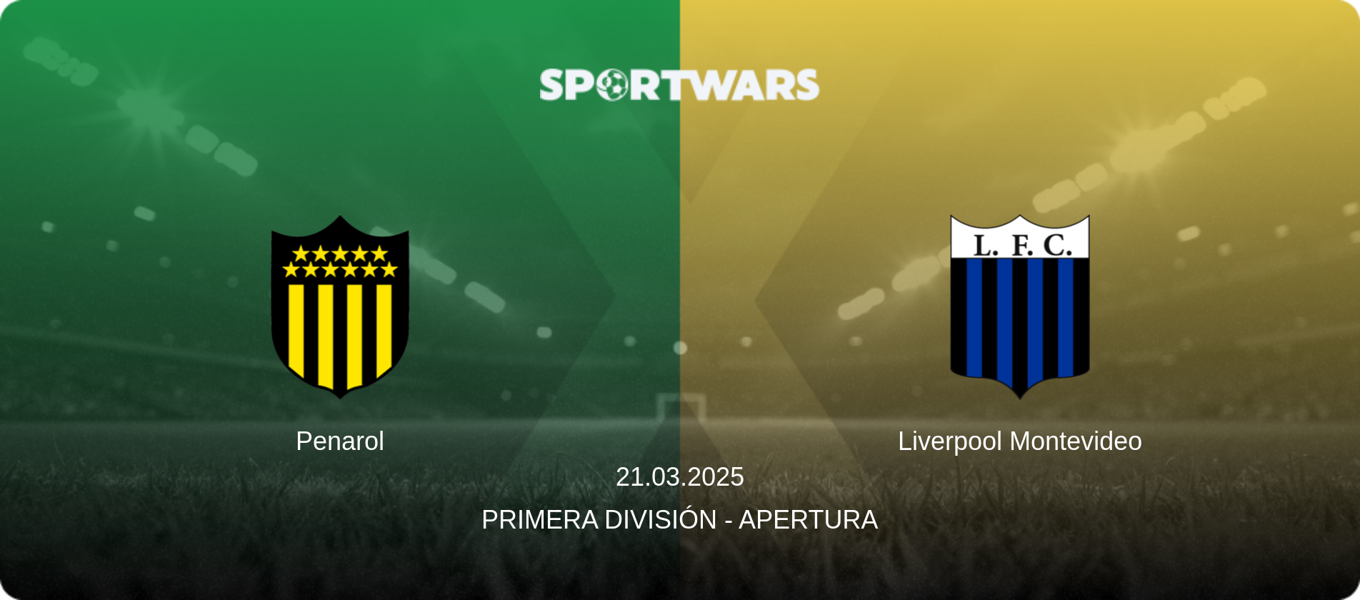 Penarol — Liverpool Montevideo, 21.03.2025 — Primera División - Apertura (match preview)