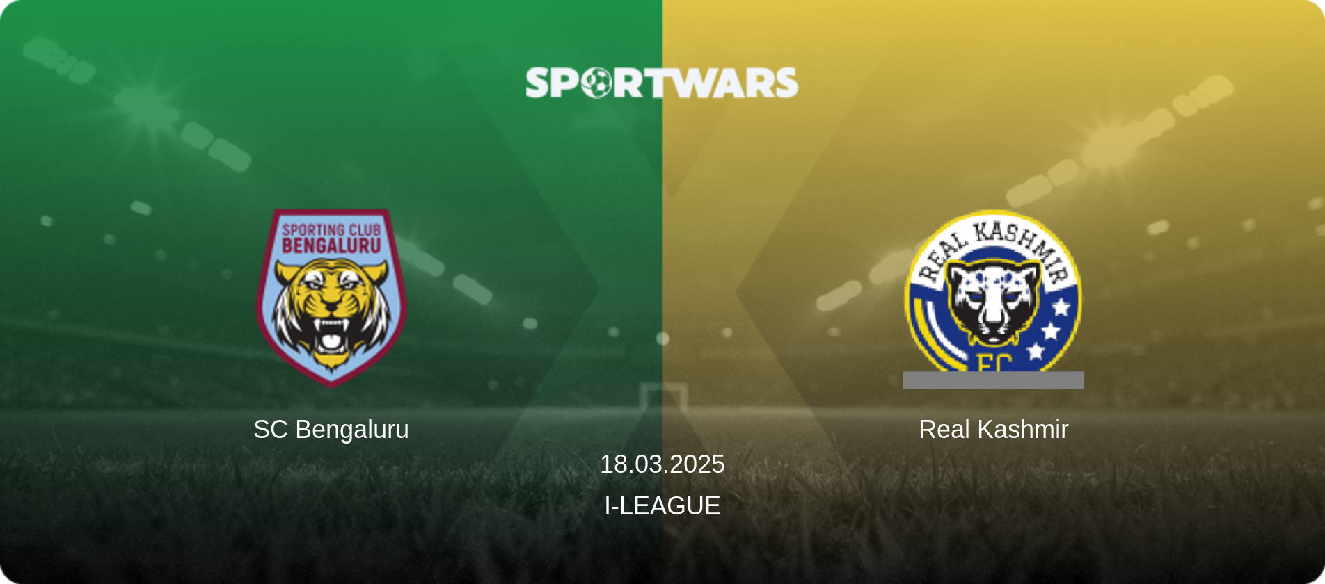 SC Bengaluru — Real Kashmir, 18.03.2025 — I-League (match preview)