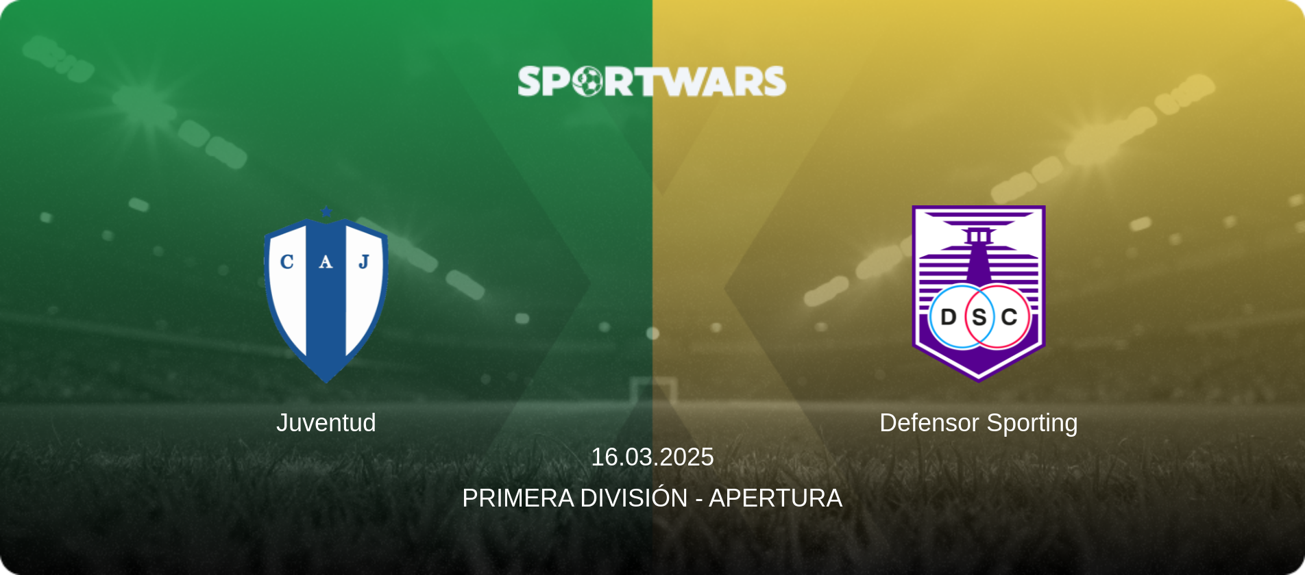 Juventud — Defensor Sporting, 16.03.2025 — Primera División - Apertura (match preview)