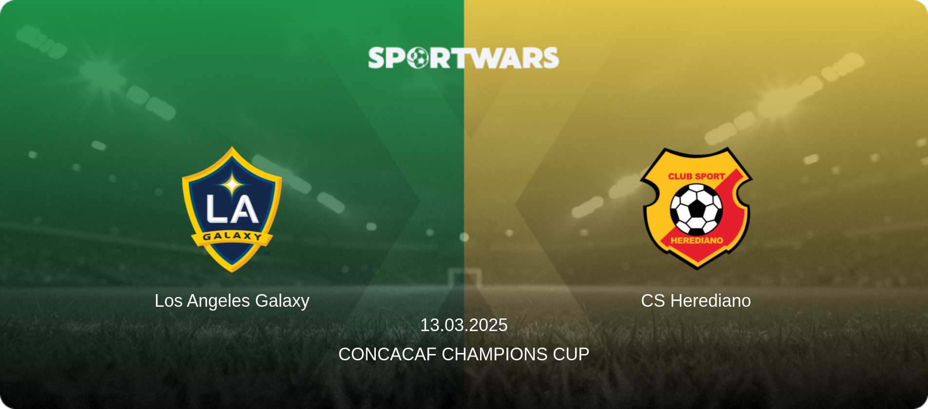 Los Angeles Galaxy — CS Herediano, 13.03.2025 — CONCACAF Champions Cup (match preview)