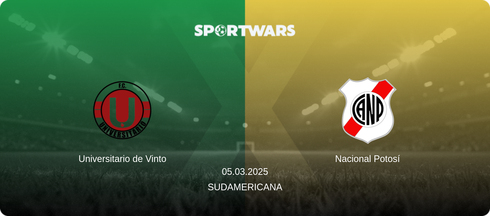 Universitario de Vinto — Nacional Potosí, 05.03.2025 — Sudamericana (match preview)