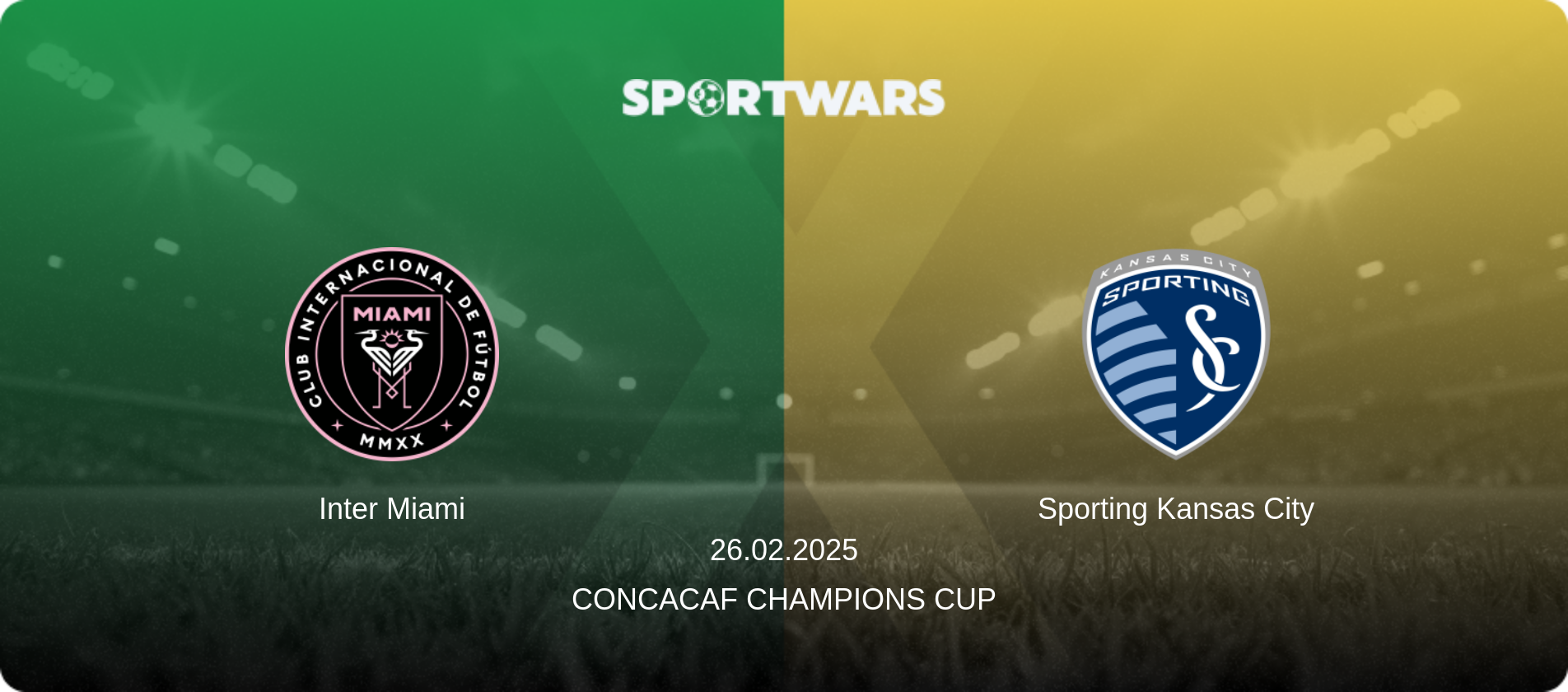 Inter Miami — Sporting Kansas City, 26.02.2025 — CONCACAF Champions Cup (match preview)