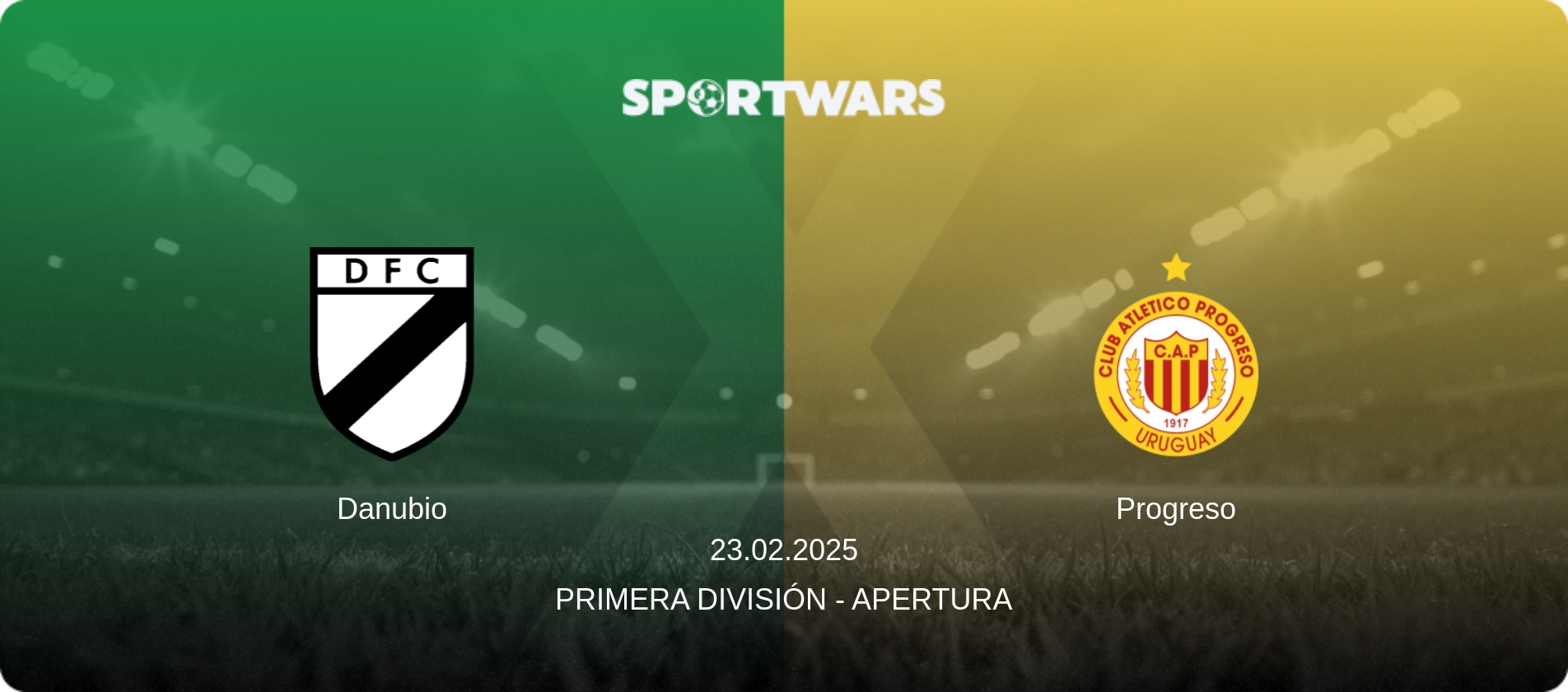 Danubio — Progreso, 23.02.2025 — Primera División - Apertura (match preview)