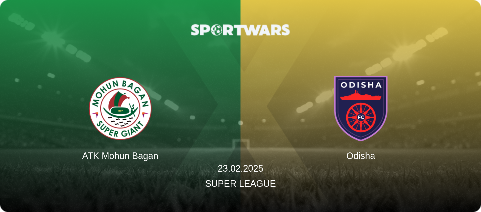 ATK Mohun Bagan — Odisha, 23.02.2025 — Super League (match preview)