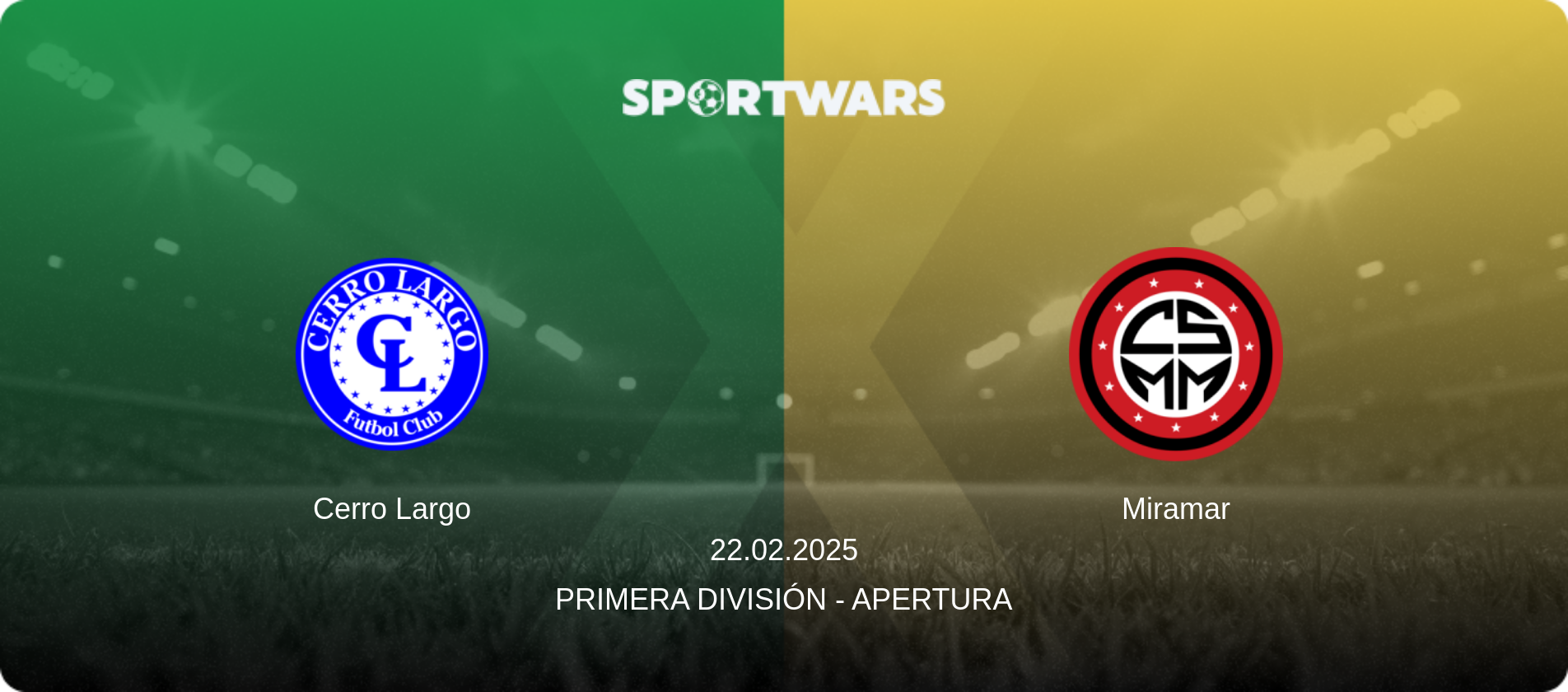 Cerro Largo — Miramar, 22.02.2025 — Primera División - Apertura (match preview)
