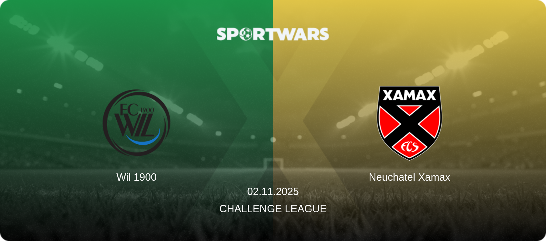 Wil 1900 — Neuchatel Xamax, 02.11.2025 — Challenge League (match preview)
