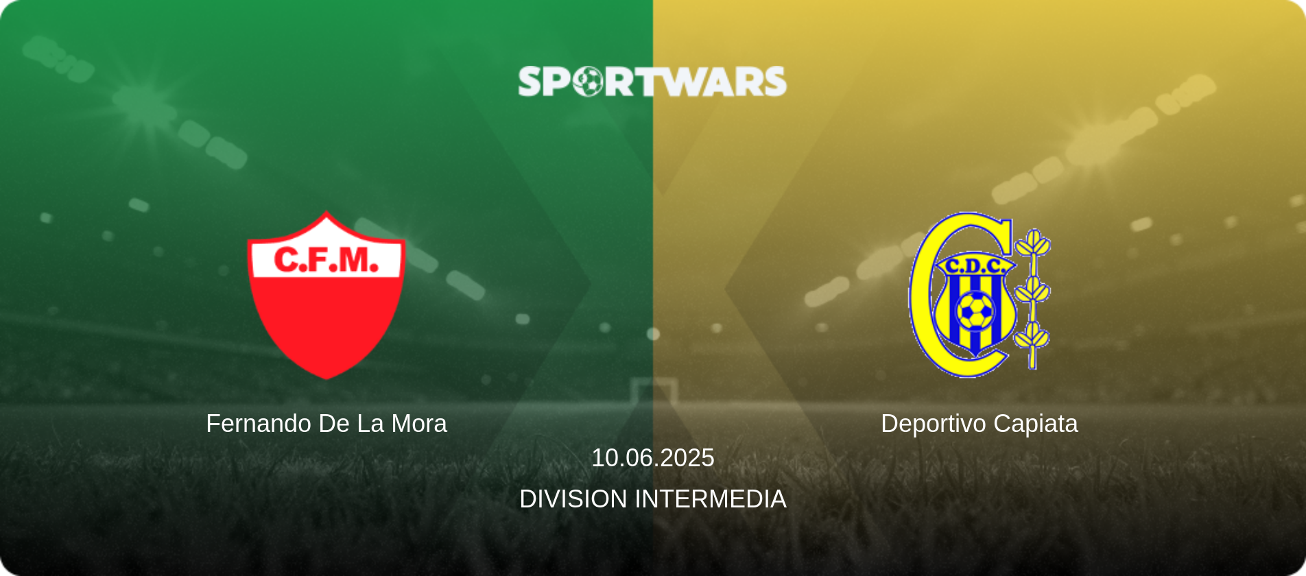 Fernando De La Mora — Deportivo Capiata, 10.06.2025 — Division Intermedia (match preview)
