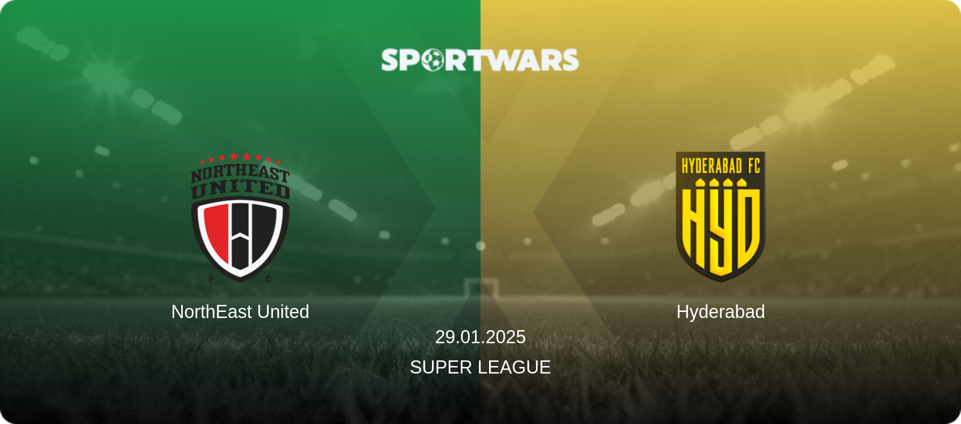 NorthEast United — Hyderabad, 29.01.2025 — Super League (match preview)
