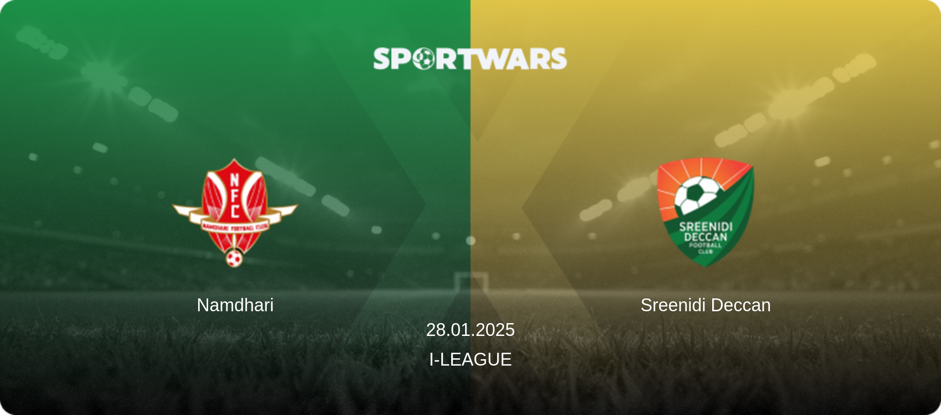 Namdhari — Sreenidi Deccan, 28.01.2025 — I-League (match preview)