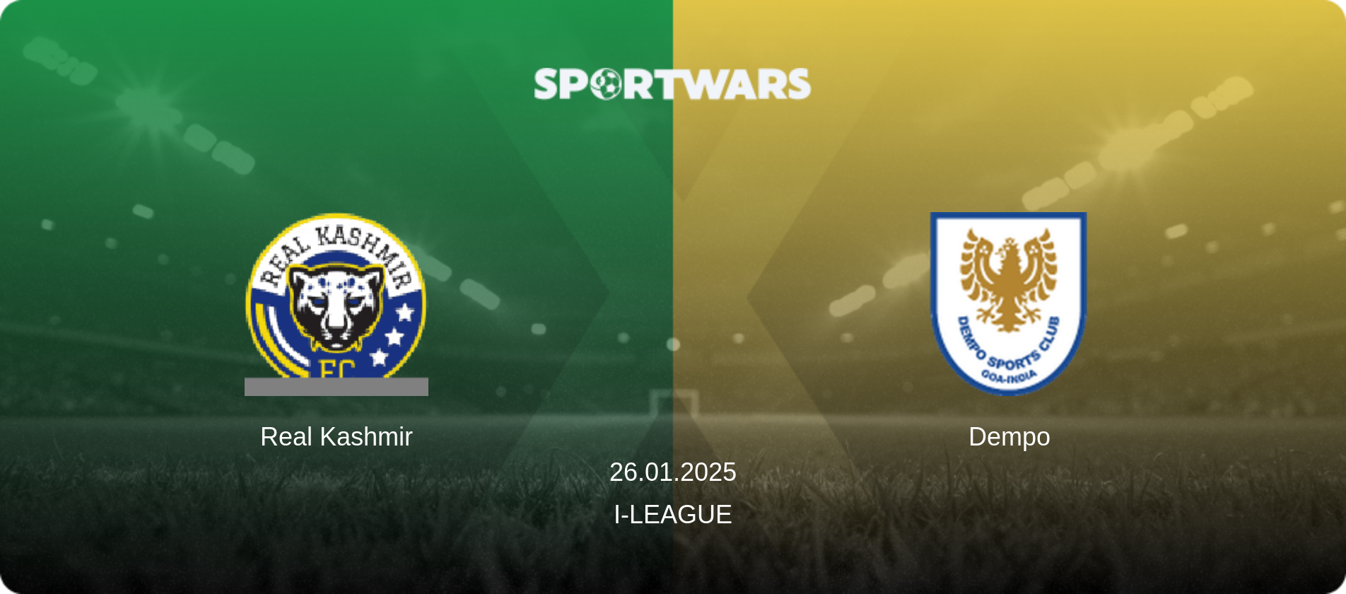 Real Kashmir — Dempo, 26.01.2025 — I-League (match preview)