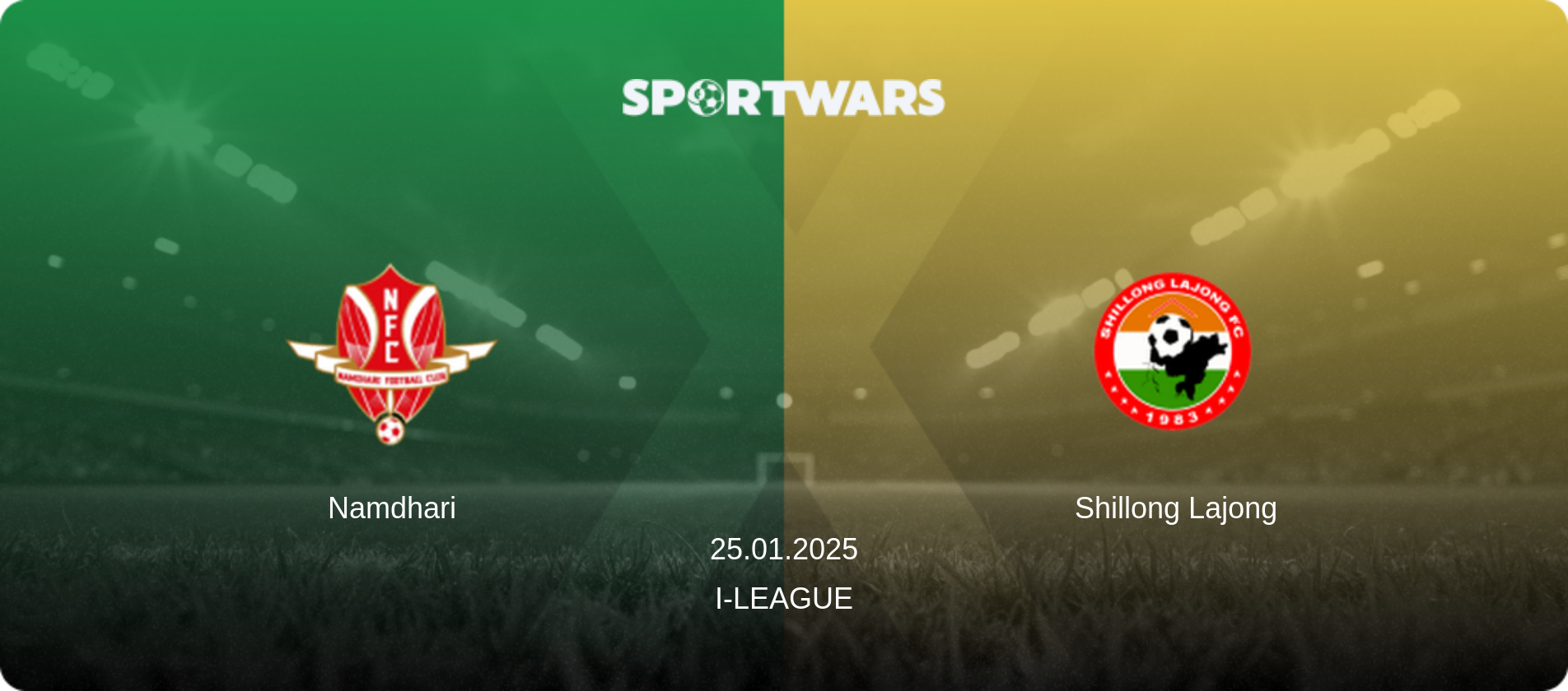 Namdhari — Shillong Lajong, 25.01.2025 — I-League (match preview)