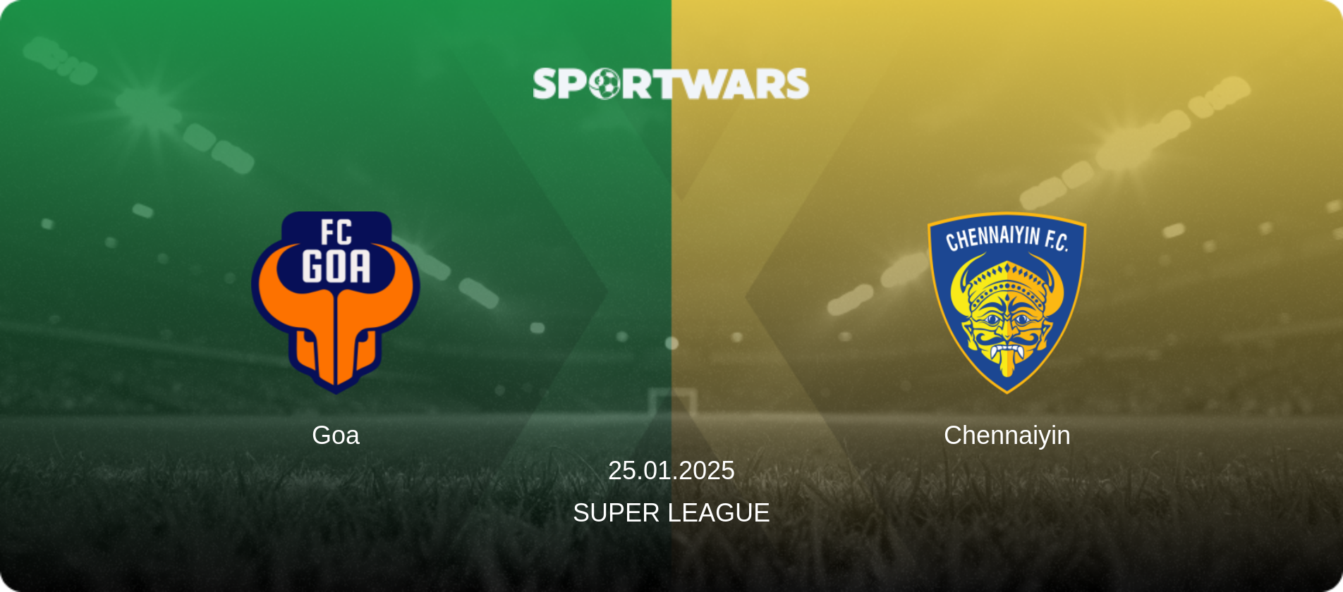 Goa — Chennaiyin, 25.01.2025 — Super League (match preview)