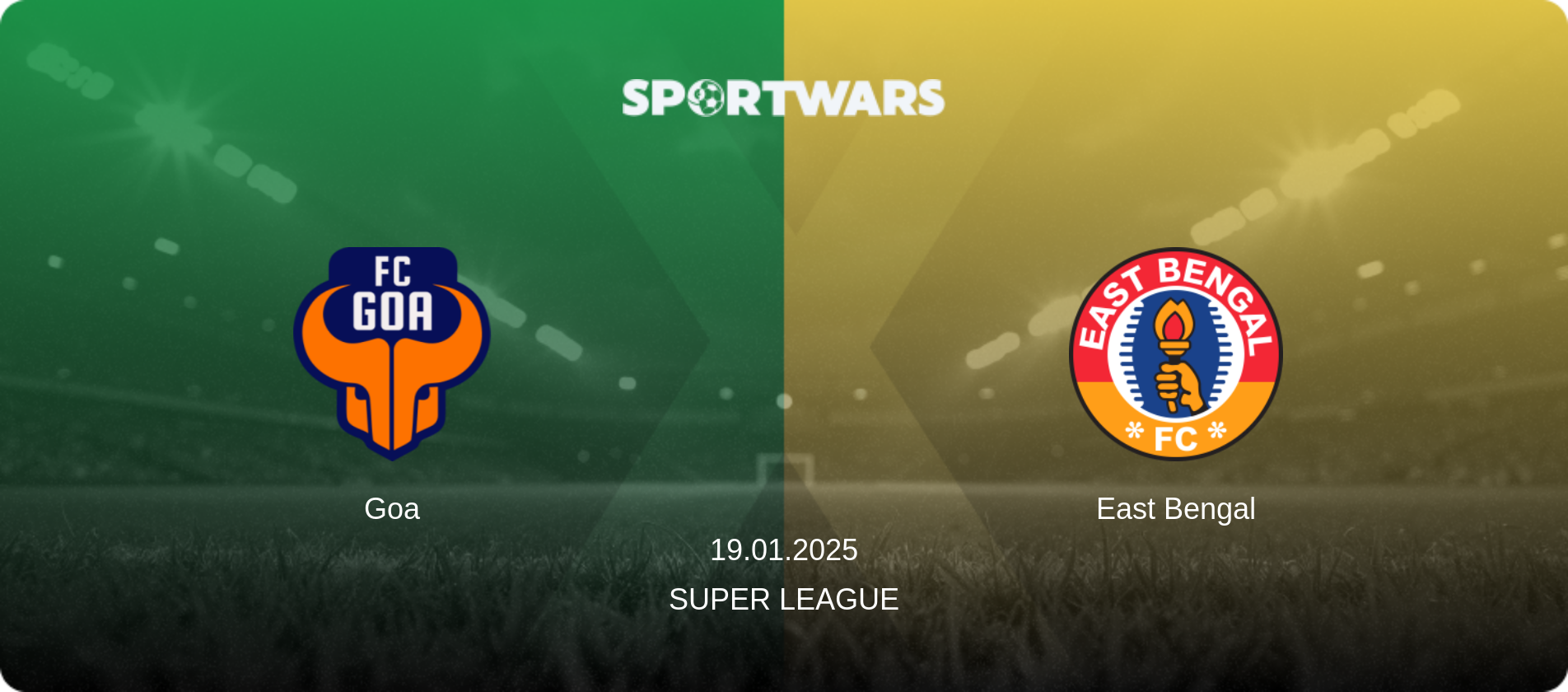 Goa — East Bengal, 19.01.2025 — Super League (match preview)