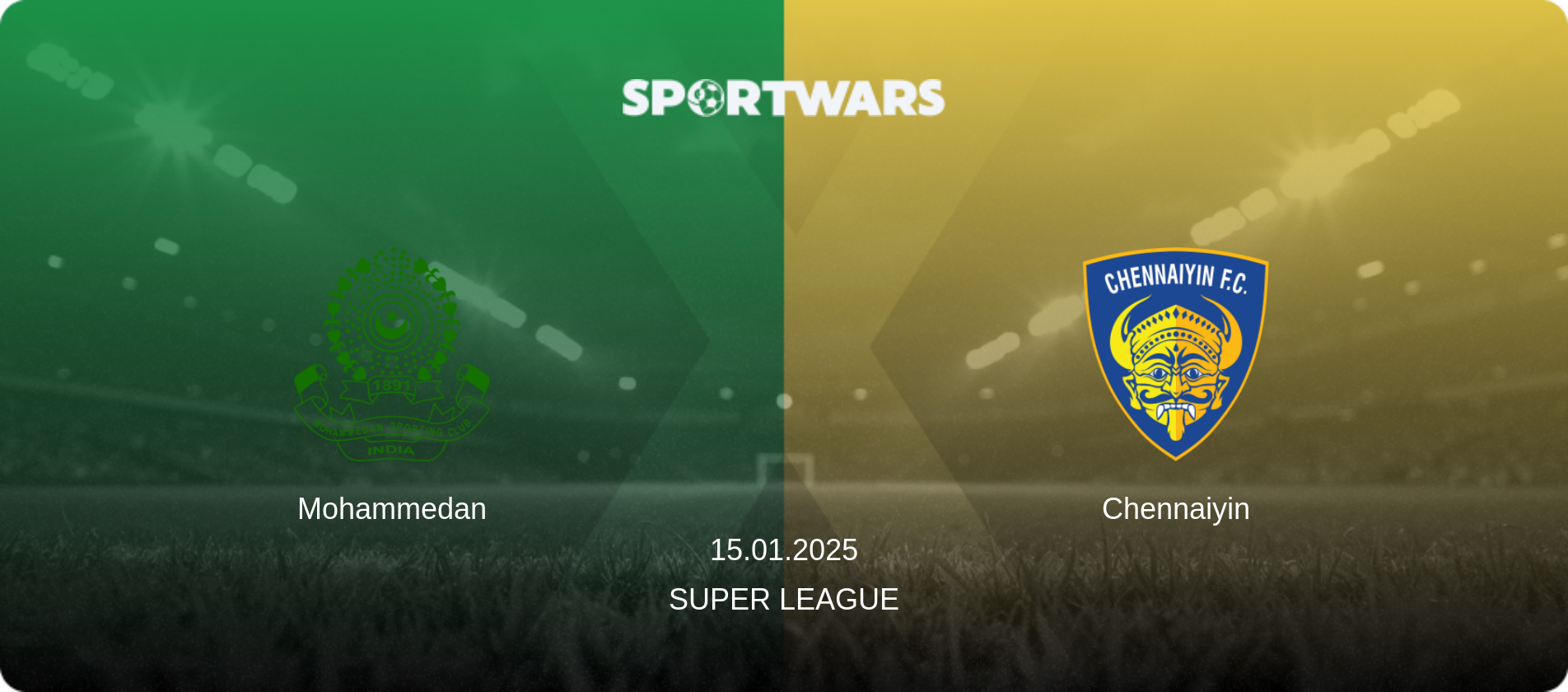 Mohammedan — Chennaiyin, 15.01.2025 — Super League (match preview)
