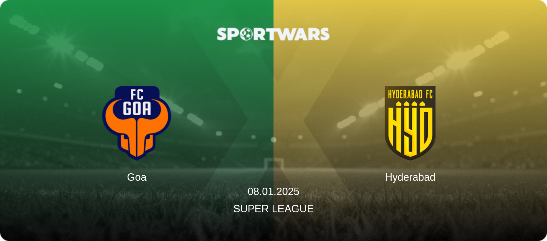 Goa — Hyderabad, 08.01.2025 — Super League (match preview)