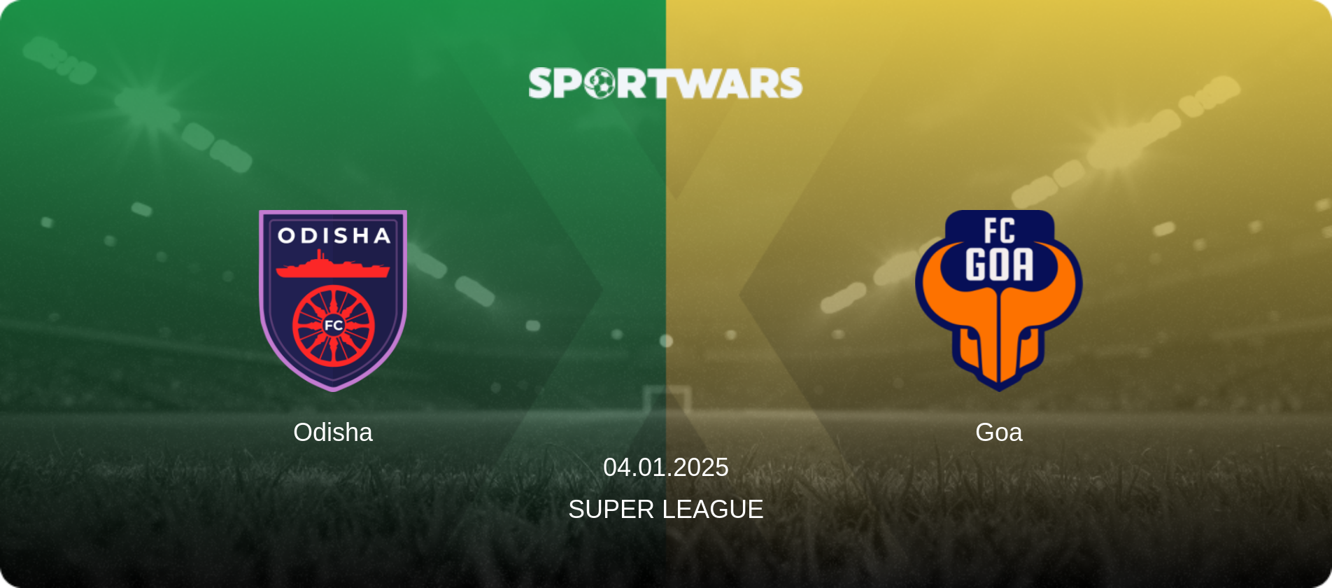 Odisha — Goa, 04.01.2025 — Super League (match preview)