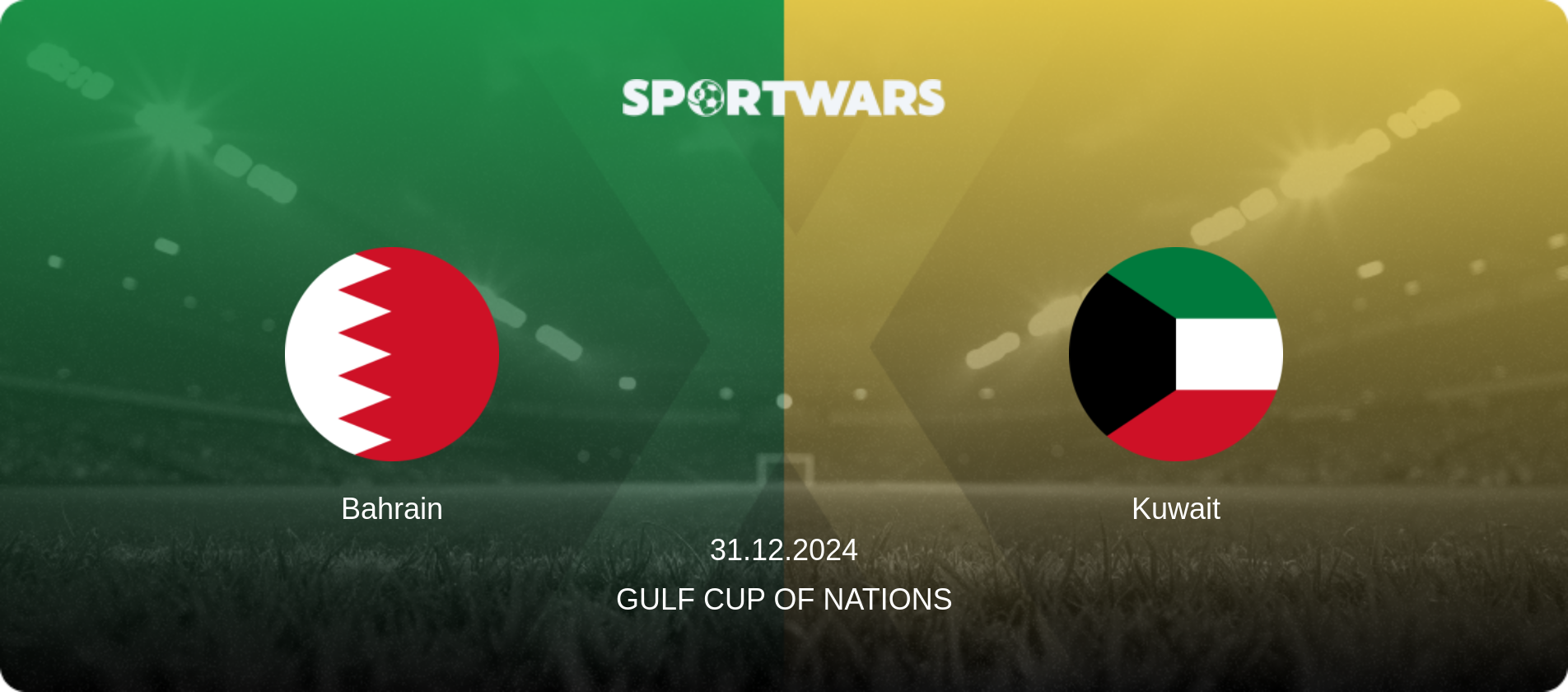 Bahrain — Kuwait, 31.12.2024 — Gulf Cup of Nations (match preview)