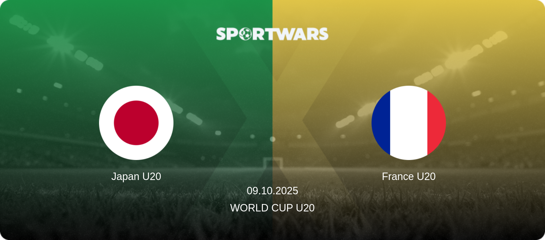 Japan U20 — France U20, 09.10.2025 — World Cup U20 (match preview)