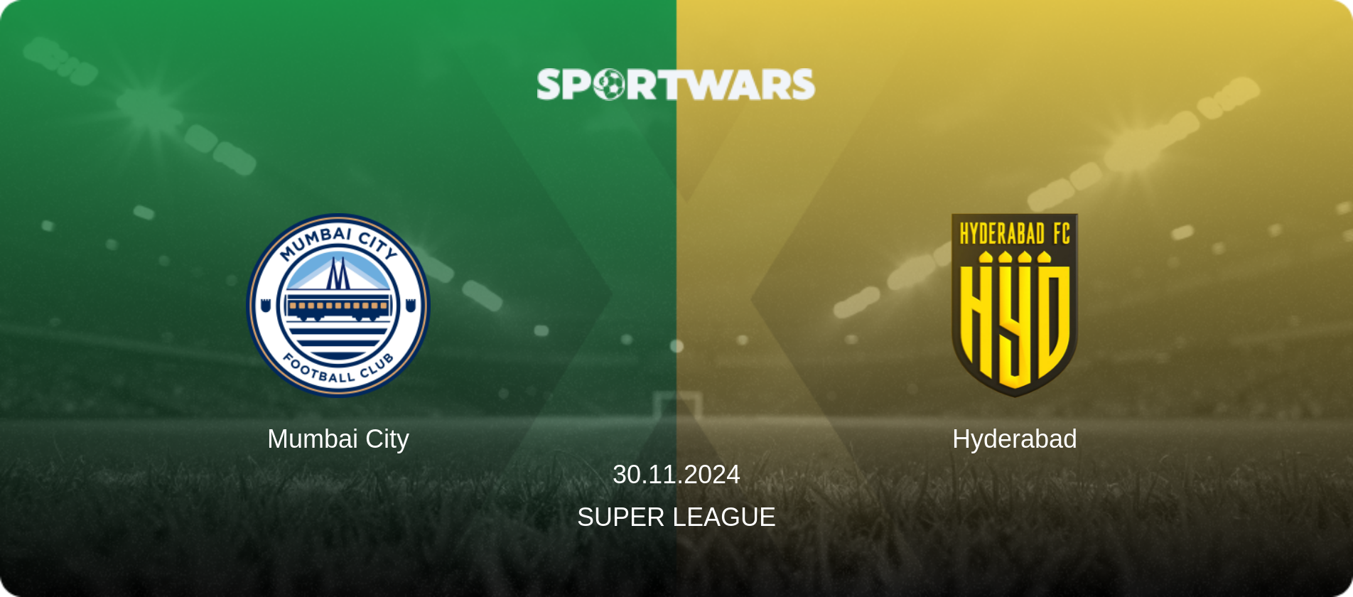 Mumbai City — Hyderabad, 30.11.2024 — Super League (match preview)