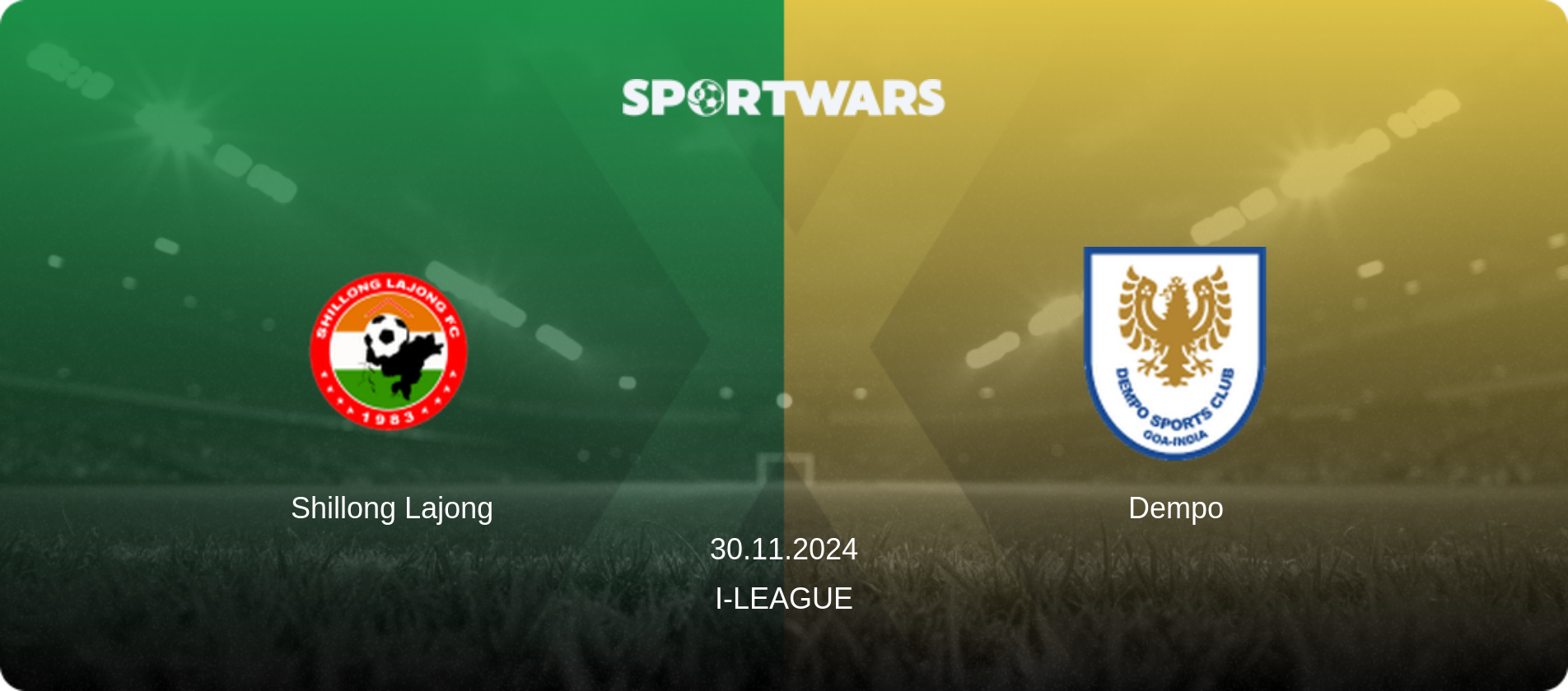 Shillong Lajong — Dempo, 30.11.2024 — I-League (match preview)