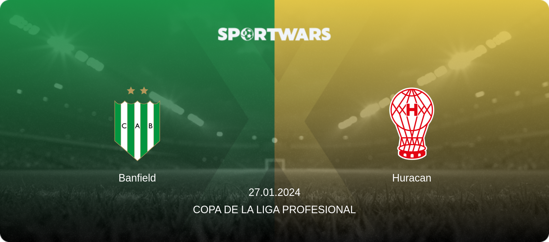 Banfield — Huracan, 27.01.2024 — Copa de la Liga Profesional (match preview)