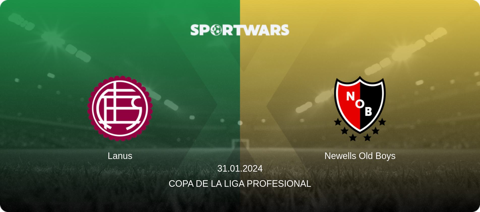 Lanus — Newells Old Boys, 31.01.2024 — Copa de la Liga Profesional (match preview)
