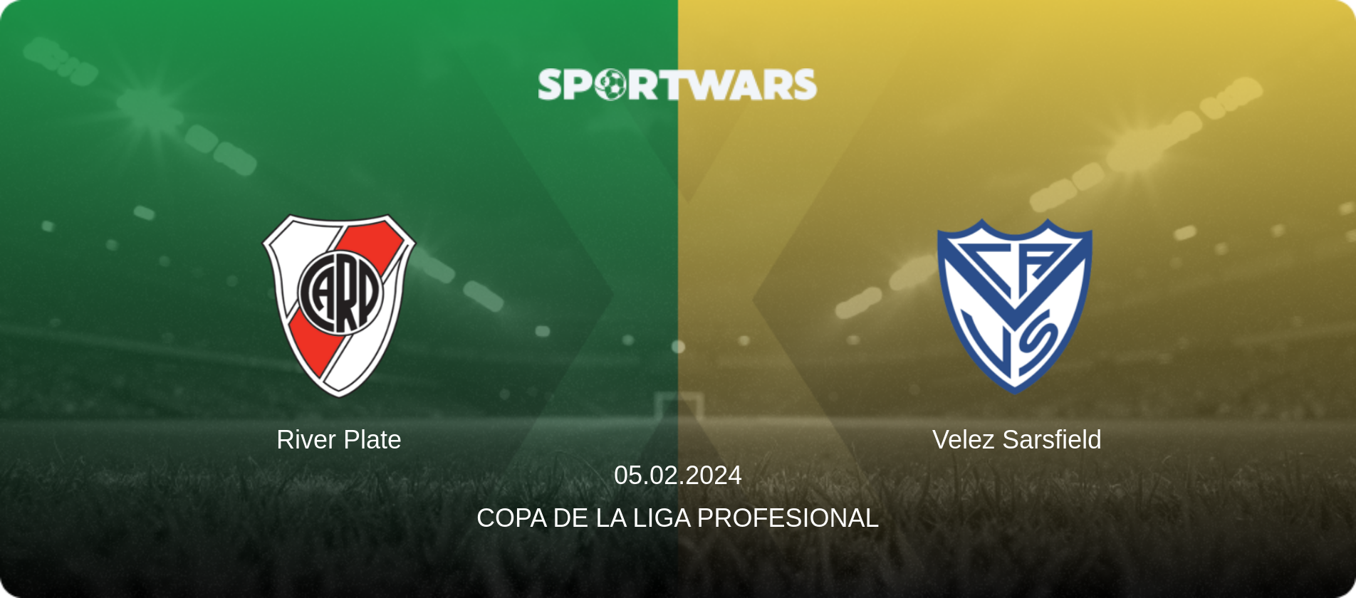 River Plate — Velez Sarsfield, 05.02.2024 — Copa de la Liga Profesional (match preview)