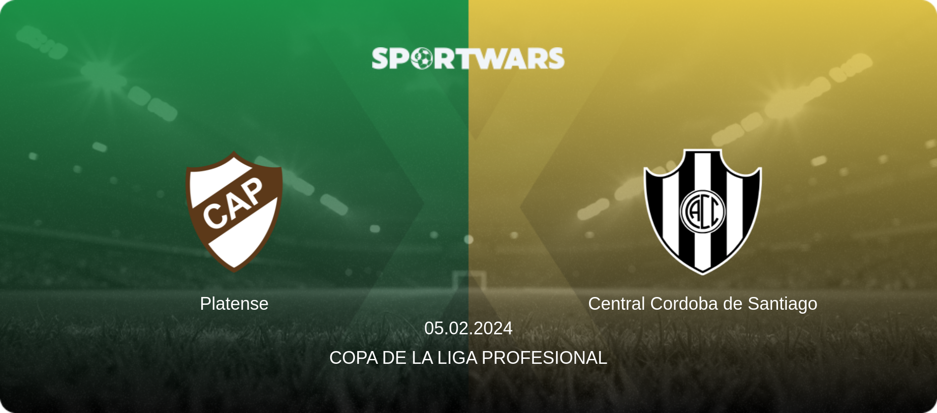 Platense — Central Cordoba de Santiago, 05.02.2024 — Copa de la Liga Profesional (match preview)