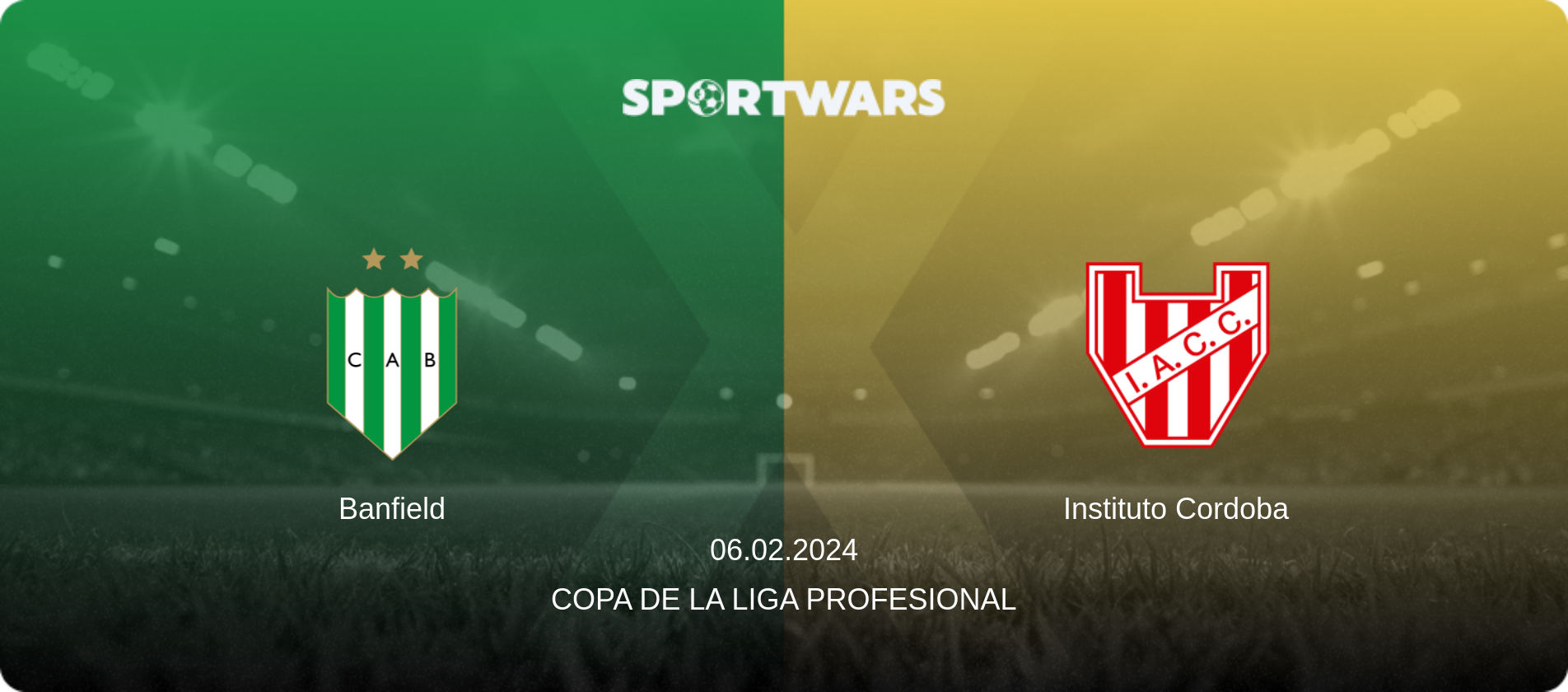 Banfield — Instituto Cordoba, 06.02.2024 — Copa de la Liga Profesional (match preview)