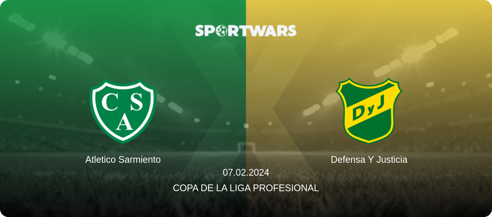 Atletico Sarmiento — Defensa Y Justicia, 07.02.2024 — Copa de la Liga Profesional (match preview)