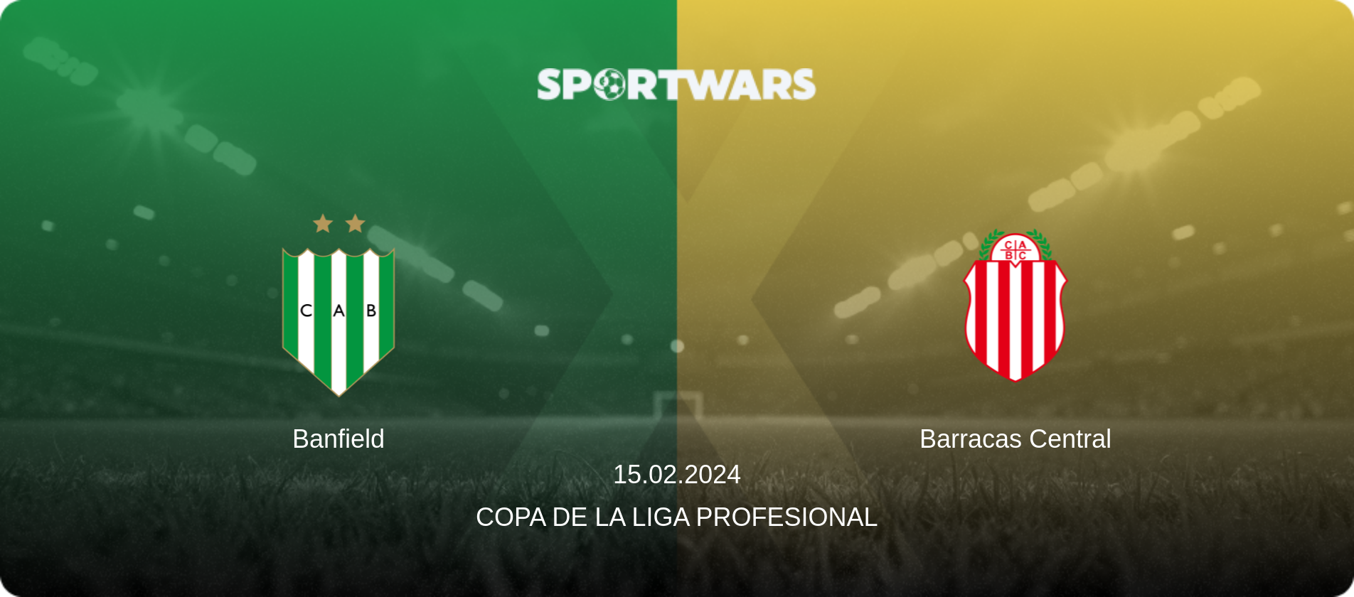 Banfield — Barracas Central, 15.02.2024 — Copa de la Liga Profesional (match preview)