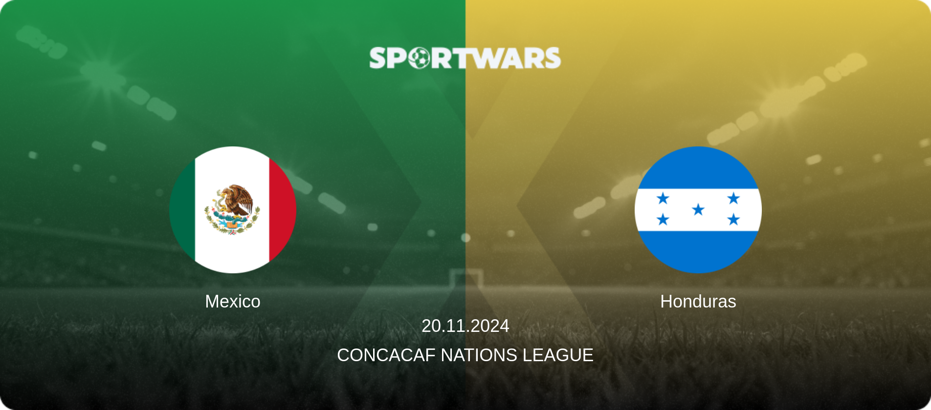 Mexico — Honduras, 20.11.2024 — CONCACAF Nations League (match preview)