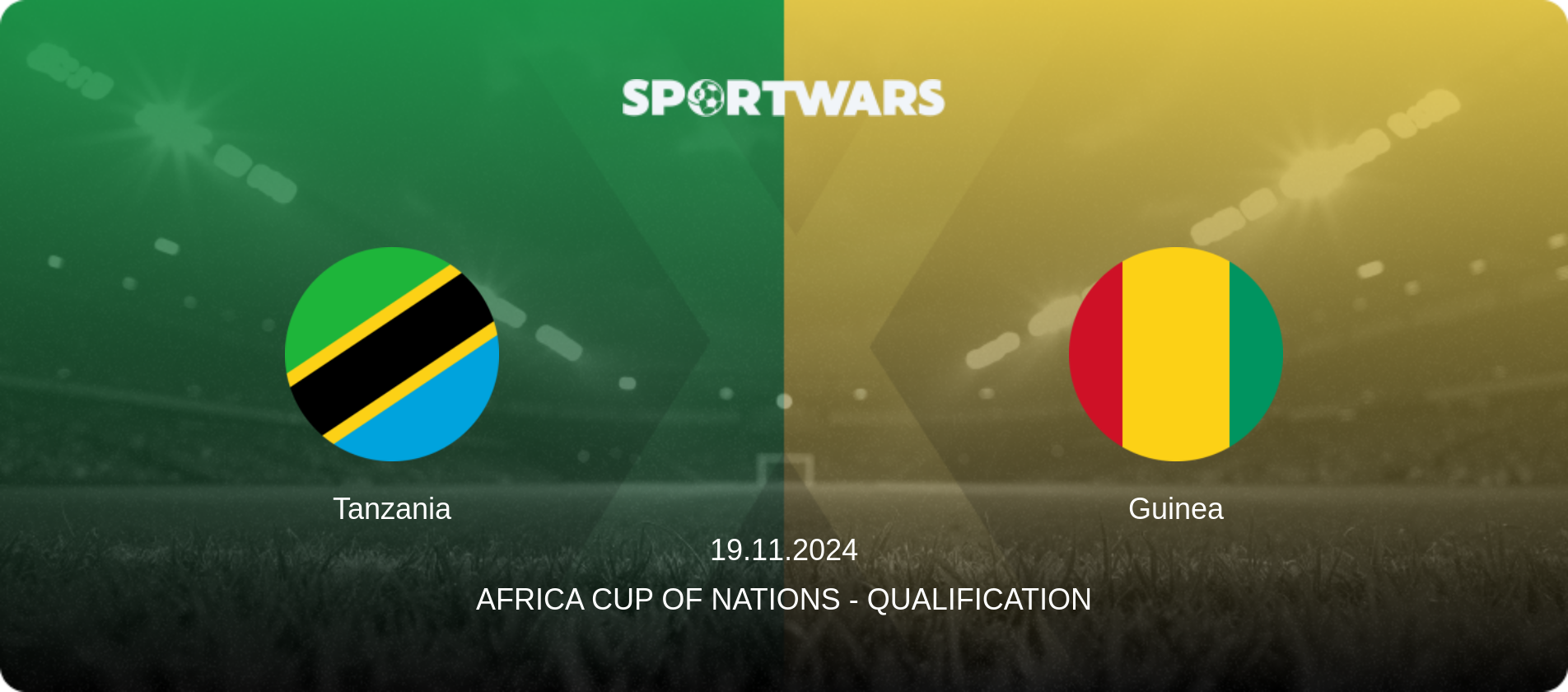 Tanzania — Guinea, 19.11.2024 — Africa Cup of Nations - Qualification (match preview)