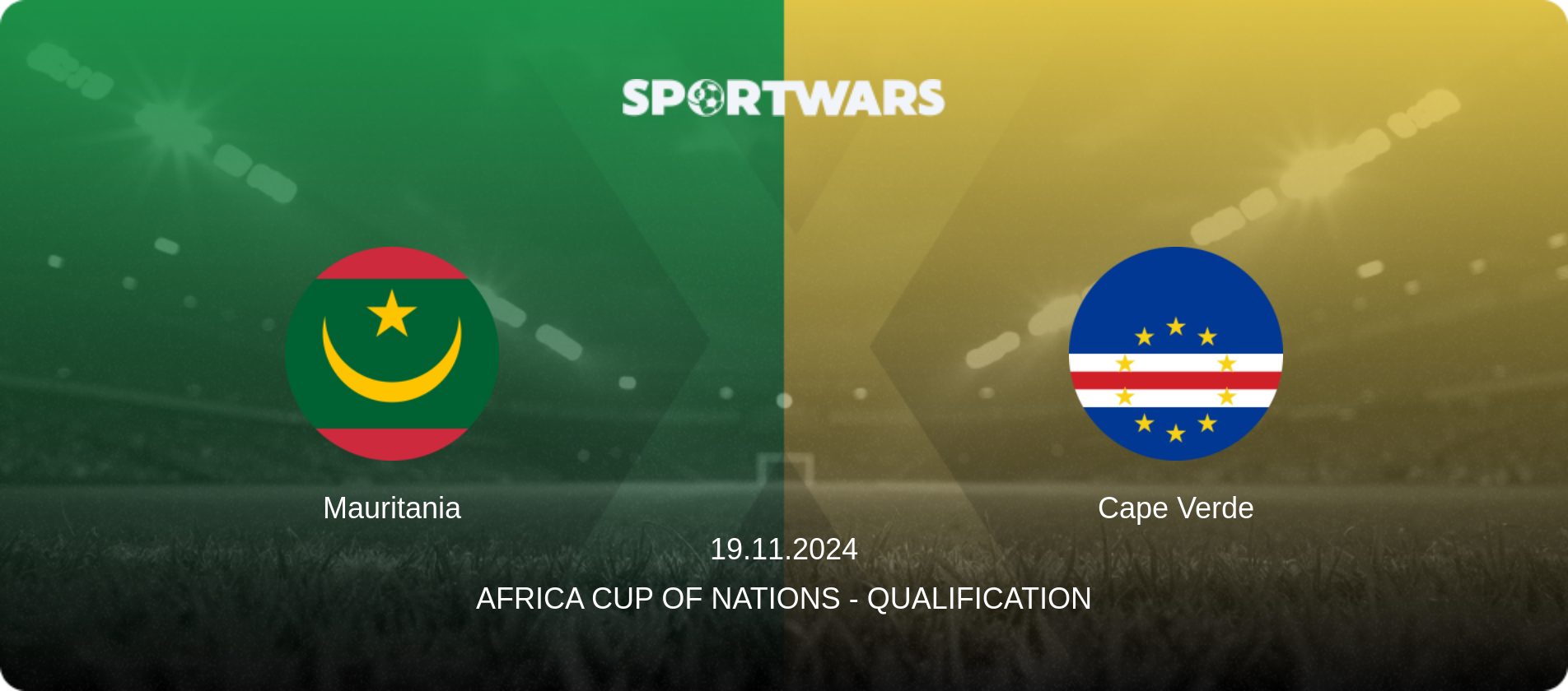 Mauritania — Cape Verde, 19.11.2024 — Africa Cup of Nations - Qualification (match preview)