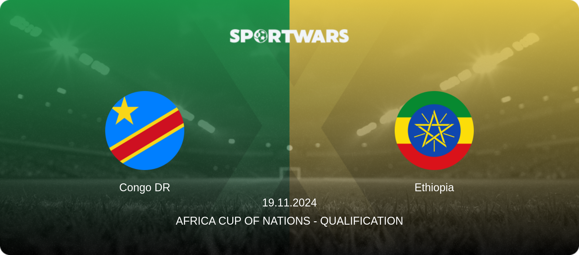 Congo DR — Ethiopia, 19.11.2024 — Africa Cup of Nations - Qualification (match preview)