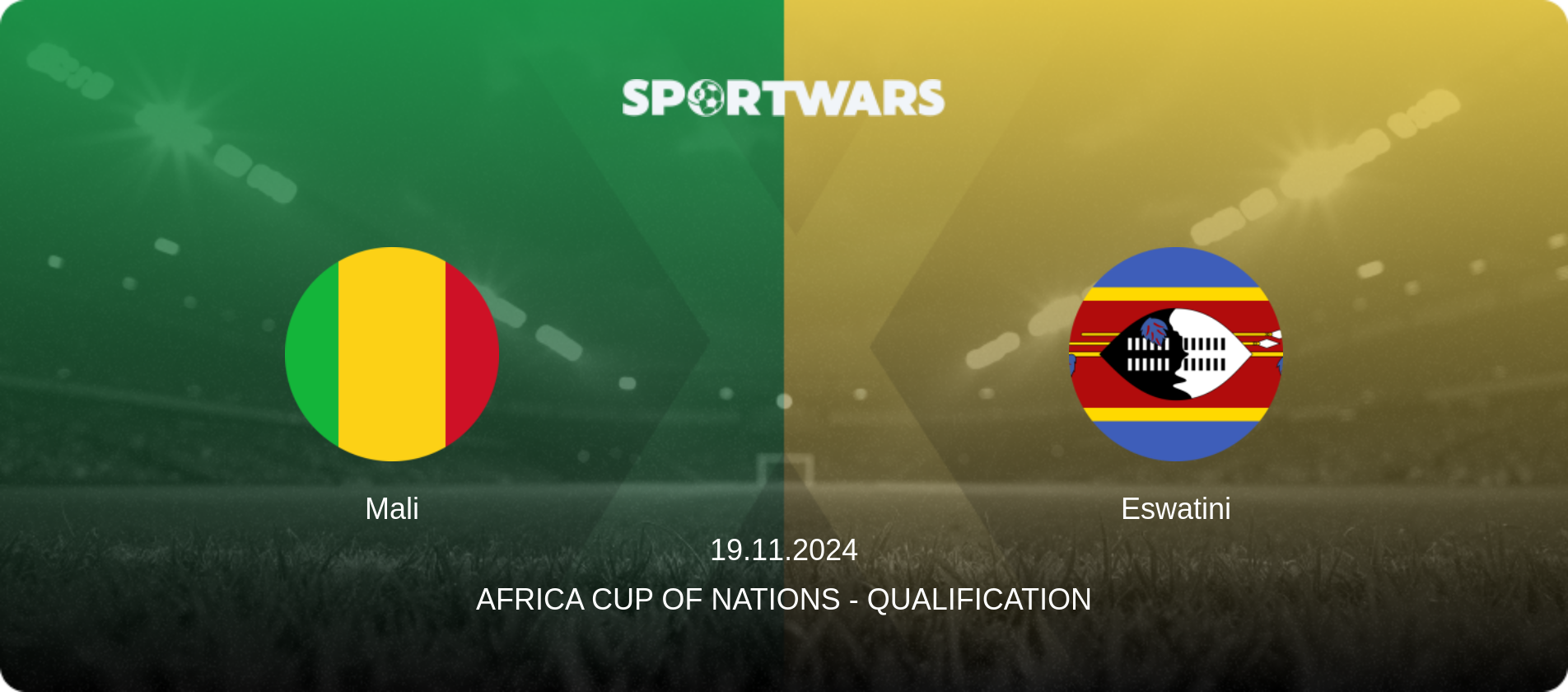 Mali — Eswatini, 19.11.2024 — Africa Cup of Nations - Qualification (match preview)