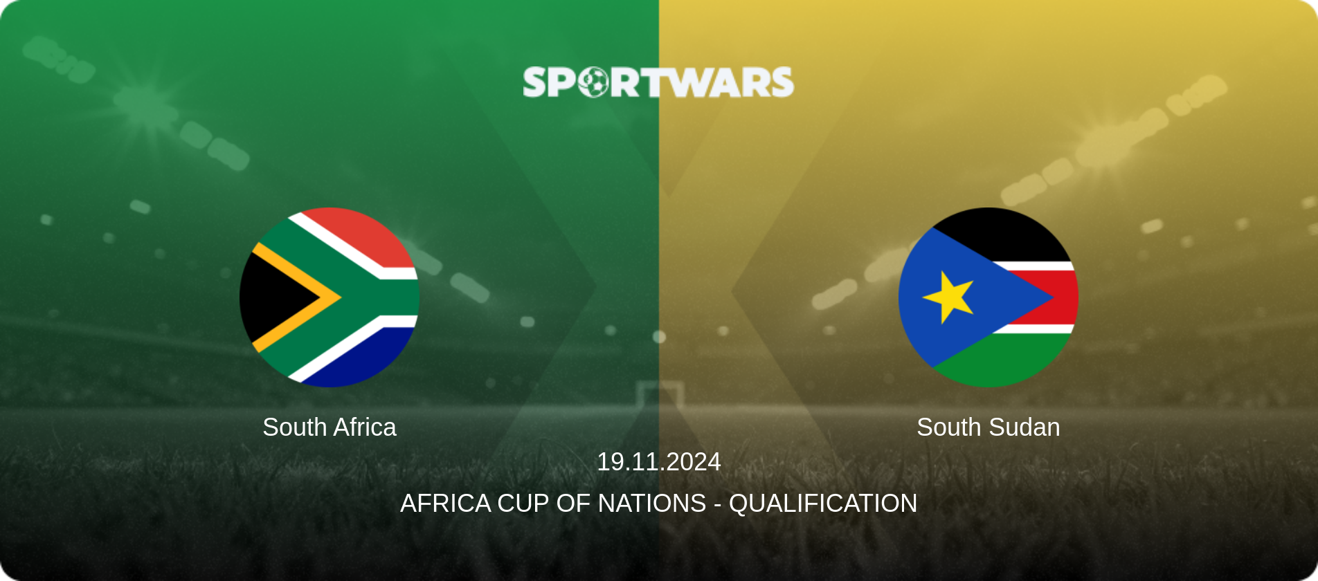 South Africa — South Sudan, 19.11.2024 — Africa Cup of Nations - Qualification (match preview)