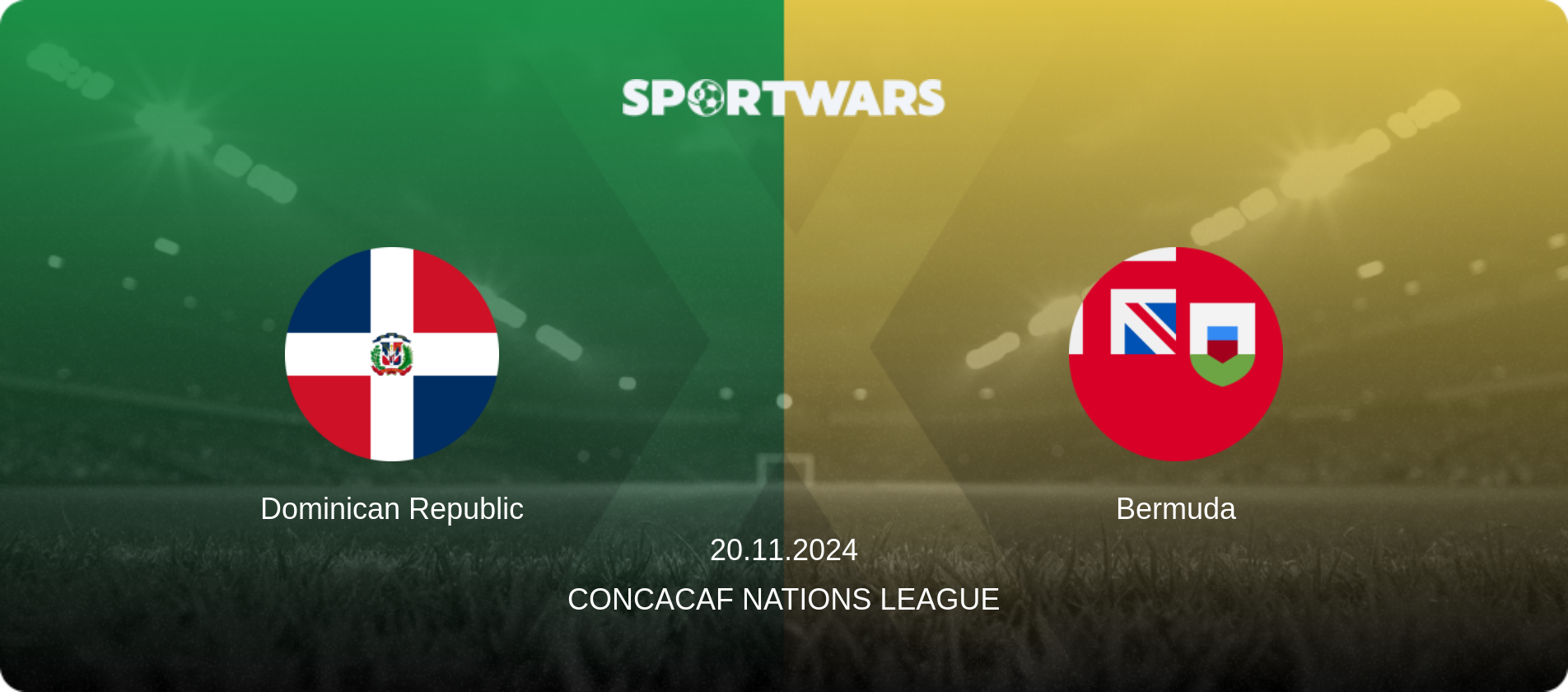 Dominican Republic — Bermuda, 20.11.2024 — CONCACAF Nations League (match preview)