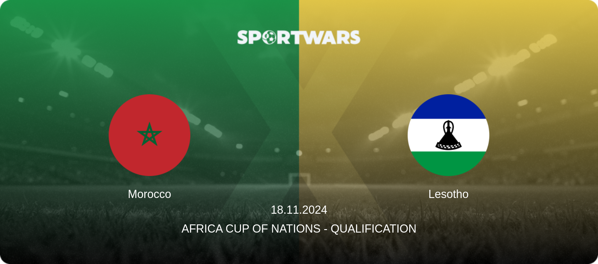 Morocco — Lesotho, 18.11.2024 — Africa Cup of Nations - Qualification (match preview)
