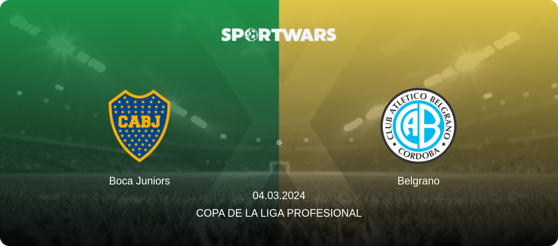 Boca Juniors — Belgrano, 04.03.2024 — Copa de la Liga Profesional (match preview)