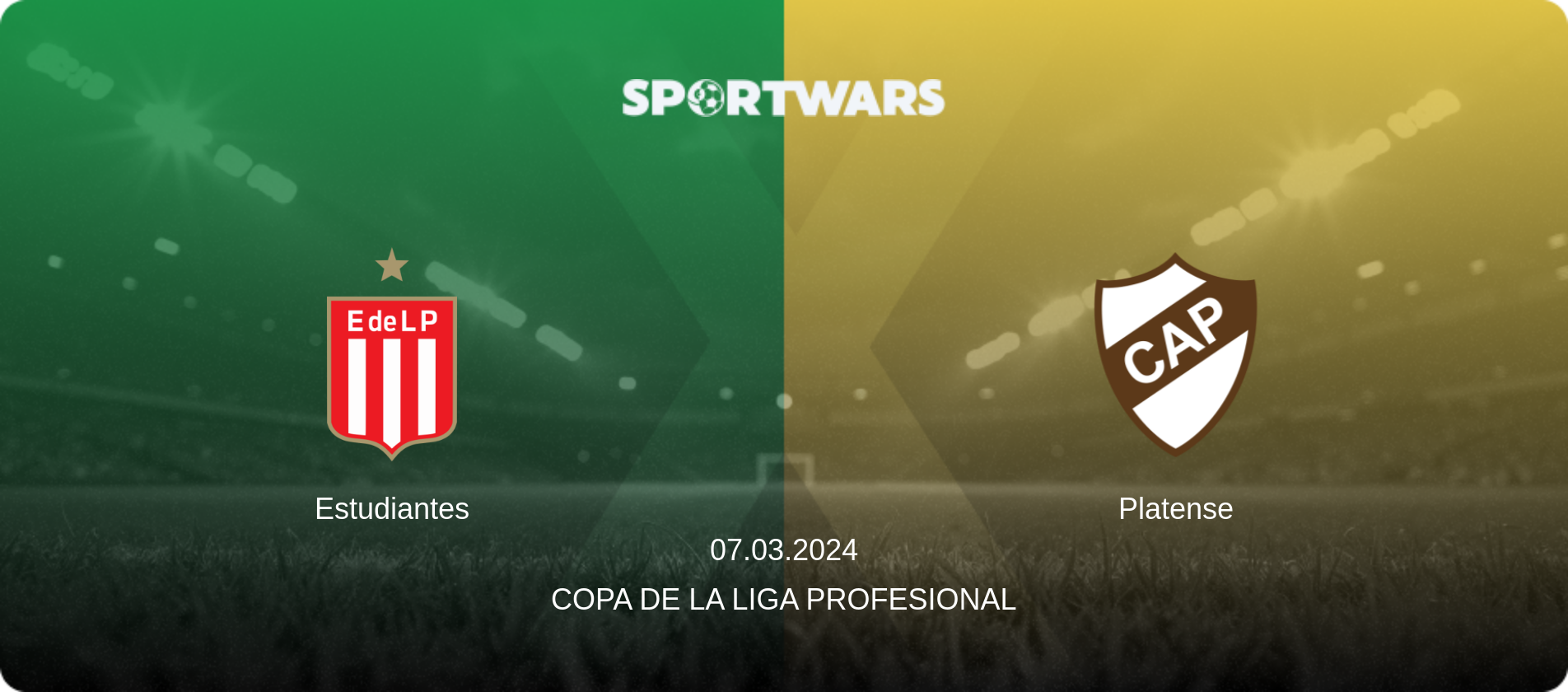 Estudiantes — Platense, 07.03.2024 — Copa de la Liga Profesional (match preview)